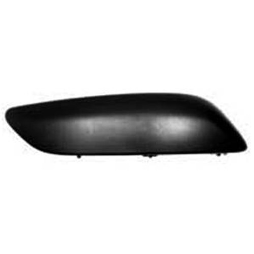 Modanatura anteriore destra per PEUGEOT 207 SW fase 1, 2006-2009, nera, fascia paraurti anteriore