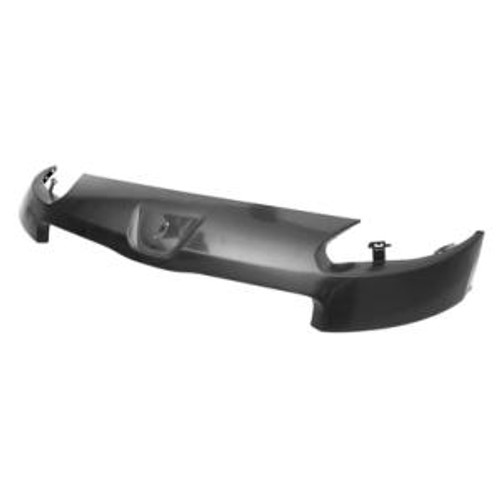 Paraurti anteriore superiore per PEUGEOT PARTNER II fase 2, 2012-2015, nero liscio con primer, Nuovo