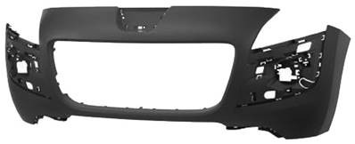 Paraurti anteriore per PEUGEOT 3008 I ph. 1 2009-2013, Nuovo da dipingere