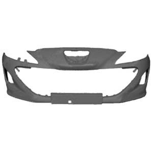 Paraurti anteriore per PEUGEOT 308 I fase 1, 2007-2011, (modello Sport/GT) Nuovo da verniciare