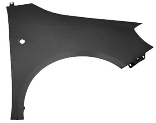 Parafango anteriore destro per SKODA FABIA II ph. 1 2007-2010, foro ripetitore, Nuovo da verniciare