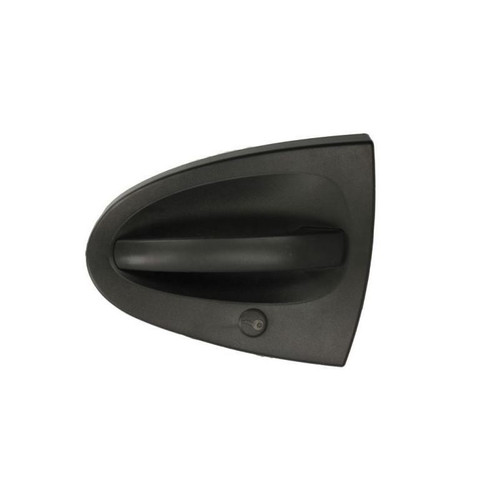 Maniglia porta esterna sinistra per SMART FORTWO, 2007-2011, nera, con foro chiave, Nuova