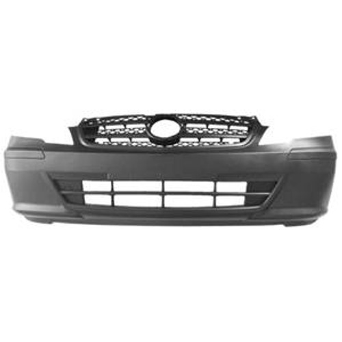 Paraurti anteriore per MERCEDES VITO II fase 2 (W639) 2010-2014, con griglia, Nuovo da verniciare