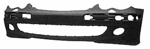 Paraurti anteriore per MERCEDES (W203) CLASSE C ph. 2 2004-2007, fori lavafari, Nuovi da verniciare