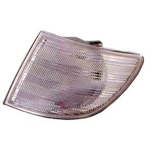 Indicatore di direzione anteriore sinistro per MERCEDES VITO I (W638) 1996-2003, bianco, Nuovo