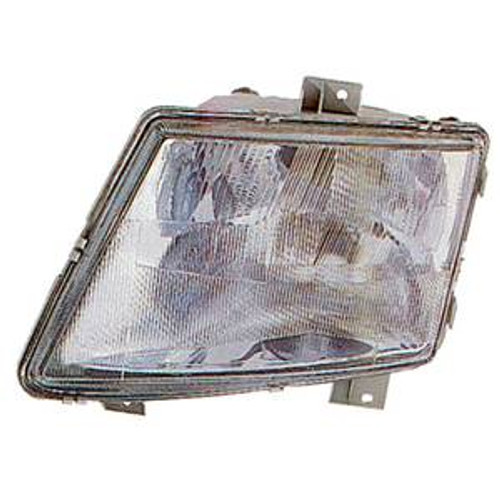 Faro anteriore sinistro con ottica per MERCEDES VITO I (W638) 1996-2003, H4+H1, idraulico, Nuovo