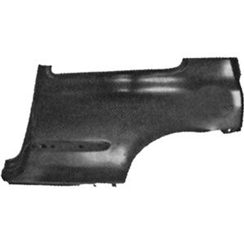 Ala posteriore sinistra per RENAULT CLIO CAMPUS, 2006-2009, (modello 3 porte), nuova da verniciare