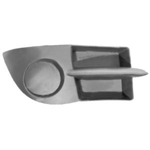 Griglia destra per RENAULT CLIO CAMPUS, 2006-2009, nera, paraurti anteriore, Nuova