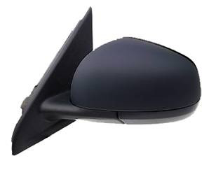 Specchietto retrovisore sinistro manuale per RENAULT TWINGO III 2014-2019, nero, asferico, Nuovo