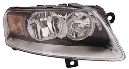 Faro ottico anteriore destro per AUDI A6 III ph. 2 2008-2011, H7+H15, Nuovo