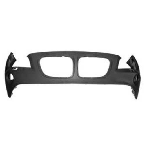 Paraurti anteriore per BMW X1 E84 ph. 1 2009-2012, fori lavafari, Nuovo da verniciare