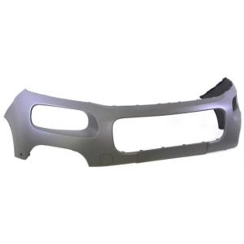 Paraurti anteriore superiore per CITROËN BERLINGO III dal 2018, fori radar + supporti, Mod. MULTISPACE, Nuovo da verniciare