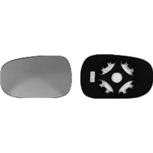 Vetro specchio retrovisore per NISSAN MICRA III (K12) 2003-2005 sbrinamento sinistro o destro, asferico