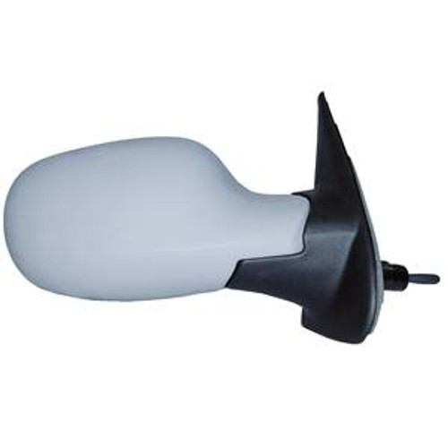 Specchietto retrovisore destro manuale per NISSAN MICRA III (K12) ph.2, 2005-2007, Nuovo da verniciare