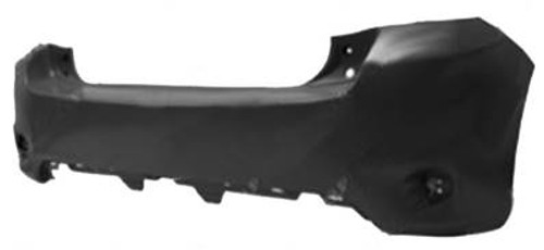 Paraurti posteriore per TOYOTA AURIS 2011-2012, Nuovo da verniciare