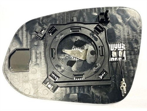 Vetro specchio retrovisore destro per TOYOTA RAV4, 2013-2015, sbrinato, cromato, Nuovo