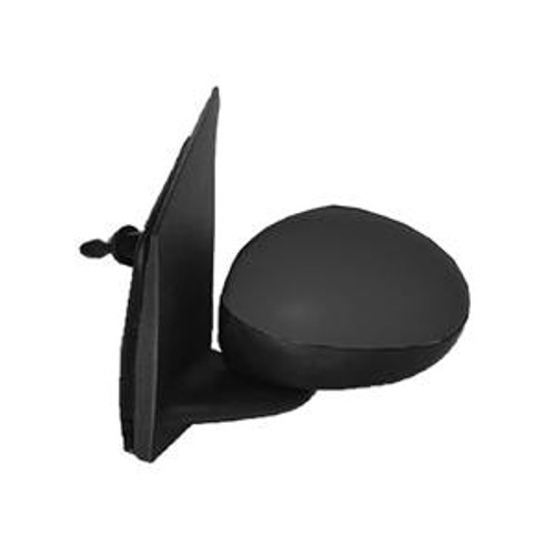 Specchietto retrovisore sinistro manuale per TOYOTA AYGO I fase 1, 2005-2008, nero, Nuovo