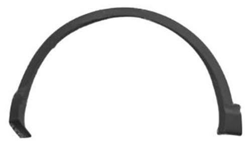 Parafanghino anteriore sinistro per NISSAN QASHQAI II ph. 1 2014-2017, Nero, Nuovo