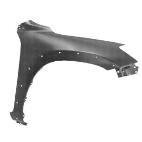 Parafango anteriore destro per TOYOTA RAV4, 2009-2010, con fori sulle estremità delle ali, Nuovo da verniciare