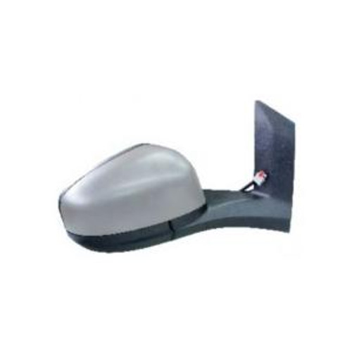 Specchietto retrovisore destro per FORD TOURNEO CONNECT-COURIER II fase 2 dal 2018, elettrico, vetro asferico, calotta da verniciare, Nuovo