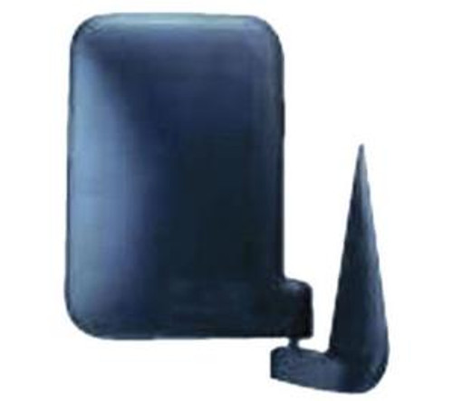 Specchietto retrovisore destro manuale per PIAGGIO PORTER 1998 - 2008 Nero, Nuovo