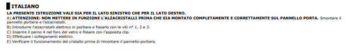 Alzacristalli Alzavetro Anteriore destro per FIAT PUNTO 2 dal 07 - 2003 al 12 - 2010, con motore, 2 pin, 3/5 porte, elettrico,Nuovo