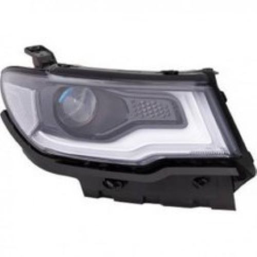 Faro anteriore destro per JEEP COMPASS 2017-2021,HB3, con luce diurna a led, con motore, Nuovo