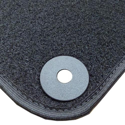 Kit di 4 tappetini per auto per OPEL CORSA F, dal 2019 in poi, con logo “CORSA”, con clip di fissaggio, nuovo.