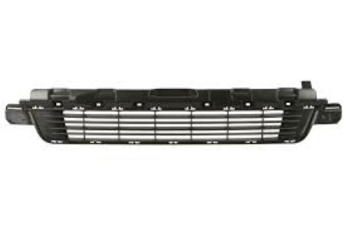 Griglia superiore paraurti anteriore per CITROEN JUMPY dal 03/2016, nera, Nuova