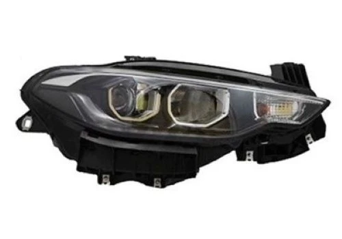 Faro anteriore destro  H7-H15+LED per FIAT TIPO II fase 1, 2015-2020, cornice cromata, nuovo
