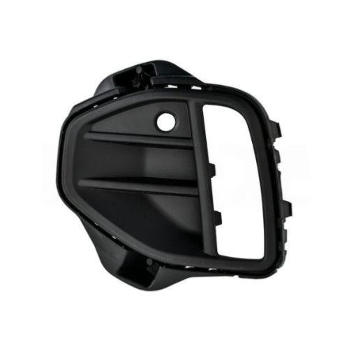 Griglia paraurti anteriore sinistra per VOLKSWAGEN T-ROC dal 2022 in poi, nera, con foro PDC + staffe, modello R-LINE, nuova