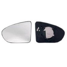 Vetro specchio retrovisore sinistro per NISSAN QASHQAI I ph.1, 2007-2010, sbrinato, clip-on, Nuovo