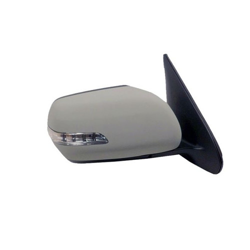 Specchietto retrovisore elettrico sinistro per SUZUKI GRAND VITARA, 2009-2012, termico, con fanale, 7 pin, Nuovo da verniciare