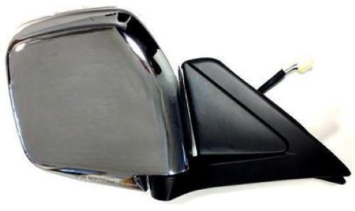 Retrovisore destro elettrico per MITSUBISHI L200 III fase 1 1996-2000, termico, cromato, Nuovo