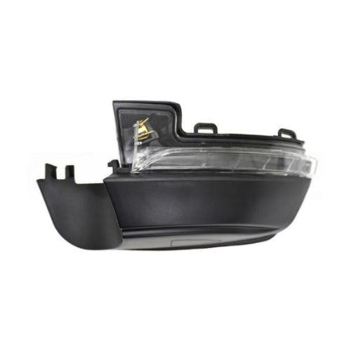 Base per specchietto retrovisore sinistro per VOLKSWAGEN T-ROC 2017-2022, nera, con luce, nuova