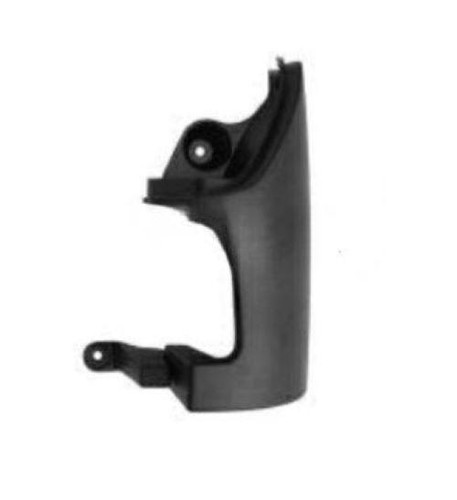 Staffa paraurti posteriore destra per RENAULT KANGOO II fase 2 2013-2020, nera, 2 porte di carico, nuova