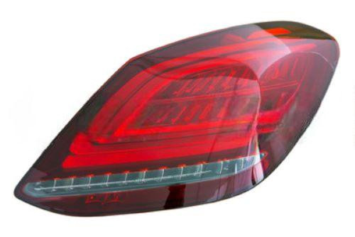Fanale posteriore destro per MERCEDES CLASSE C fase 2, 2018-2021 (W205), con portalampada a LED, nuovo