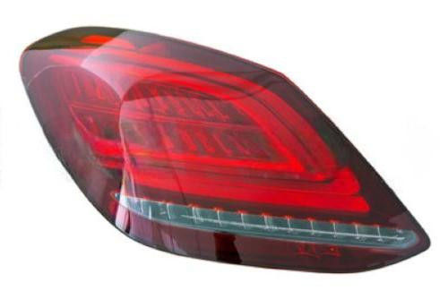 Fanale posteriore sinistro per MERCEDES CLASSE C fase 2, 2018-2021 (W205), con portalampada a LED, Nuovo
