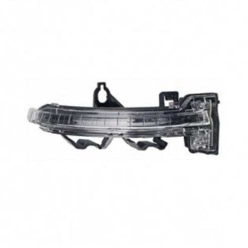 Indicatore di direzione dello specchietto retrovisore sinistro per SKODA OCTAVIA III fase 3 2020-2024, bianco, LED, nuovo