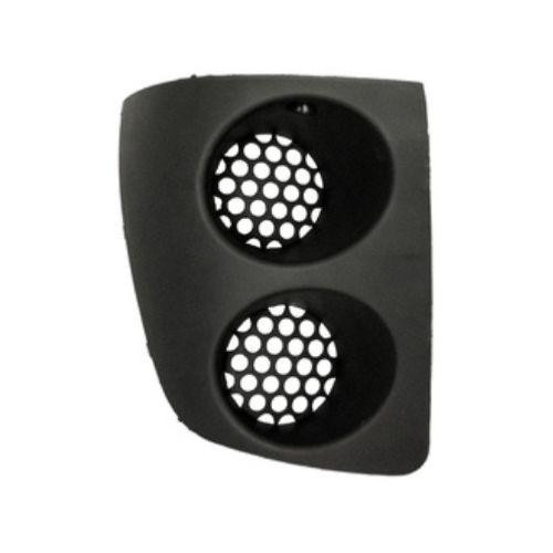Griglia paraurti anteriore destra per FIAT STRADA 2005-2011, nera goffrata, modello STRADA TREKKING, nuova