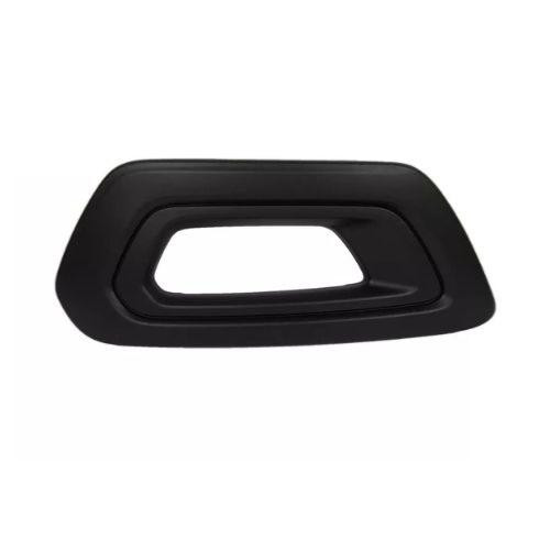 Griglia paraurti anteriore sinistra per FORD TRANSIT Mk8 Fase 2 dal 2019 in poi, nera goffrata, con aperture per fendinebbia, Nuova