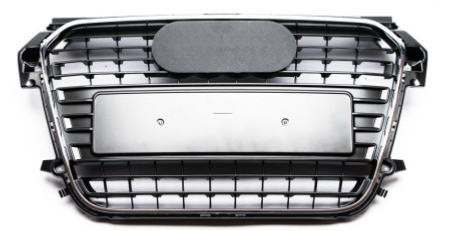 Griglia del radiatore per AUDI A1 2010-2014, con cornice cromata, nuova