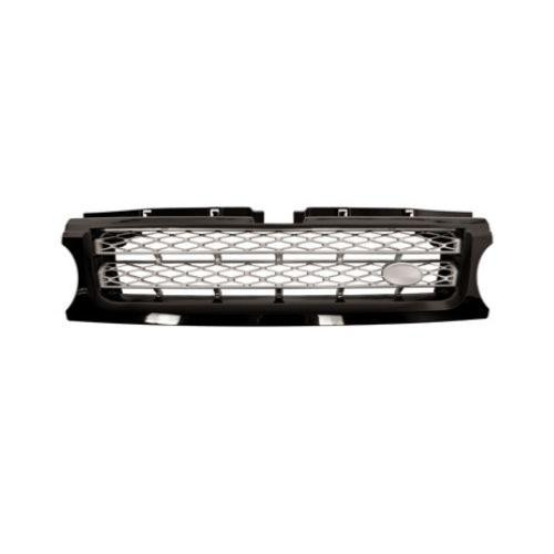 Griglia del radiatore per LAND ROVER RANGE ROVER SPORT LR322 2010-2013, verniciata argento/nero, nuova