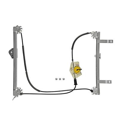 Alzacristallo elettrico anteriore destro per PEUGEOT 307 fase 1 2001-2005, senza motore, versione comfort, modello Cabrio, nuovo