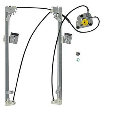 Alzacristallo elettrico anteriore destro per VOLKSWAGEN TRANSPORTER T5 fase 2 2009-2015, senza motore, modello 3 porte, nuovo