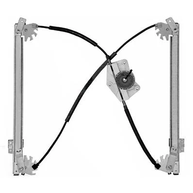 Alzacristallo elettrico anteriore sinistro per AUDI A2 dal 2000 in poi, senza motore, versione comfort, modello 5 porte, nuovo