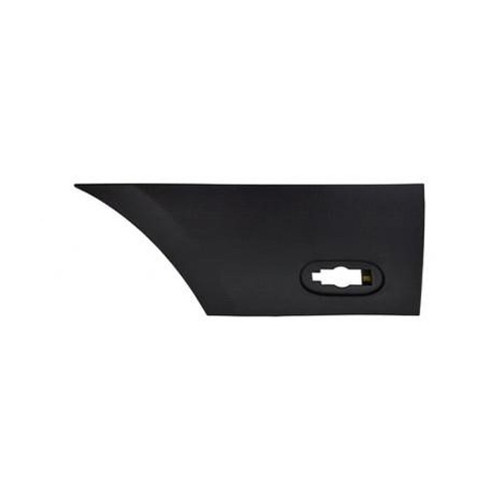 Modanatura parafango posteriore sinistro per MERCEDES SPRINTER III dal 02/2018 in poi, sezione posteriore, nera goffrata, con clip, foro luce, passo corto, Nuovo