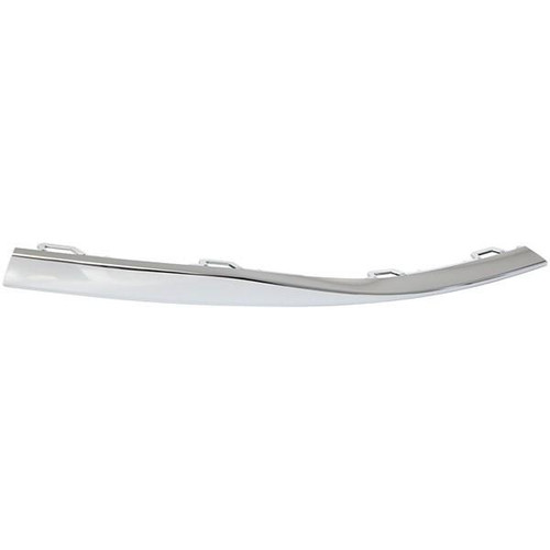 Modanatura cromata per griglia paraurti anteriore sinistro per VOLKSWAGEN GOLF VIII dal 03/2020, modello Style, nuovo