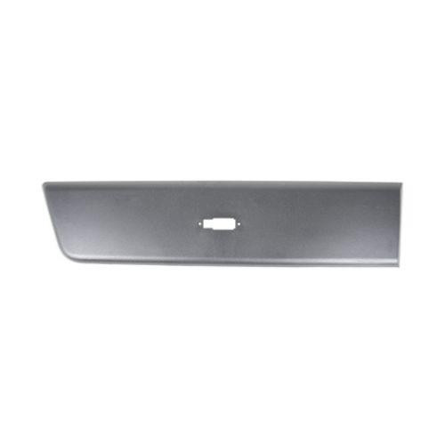 Modanatura laterale della portiera posteriore destra per PEUGEOT BOXER II ph.2 2014-2023, con clip, nera goffrata, con foro luce, versione passo extra lungo, nuova