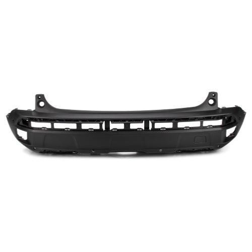 Paraurti posteriore inferiore per PEUGEOT 3008 II fase 1 2017-2020, con fori PDC + staffe, fori per sensori di parcheggio, nero goffrato, nuovo